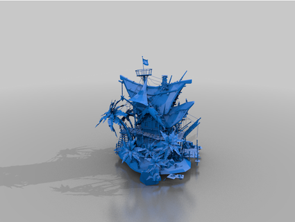 pirata isla man war terreno jimjimjimmyjim 3d print model - Mito3D