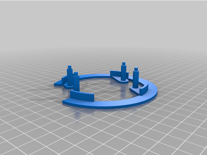 fado led ring nodemcu mount drblokmeister 3d print model - Mito3D
