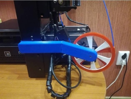 filamento bobina fissaggio sergbb 3d print model - Mito3D