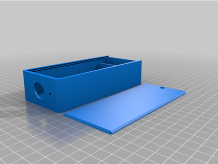 franzis bat detector hard case sliding lid screws janjanjanjan 3d print model - Mito3D