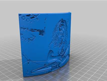 Dimebag Lithiophan joeshread 3d print model - Mito3D