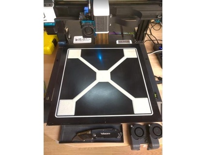 bed leveling sidewinder x1 test hans-g 3d print model - Mito3D