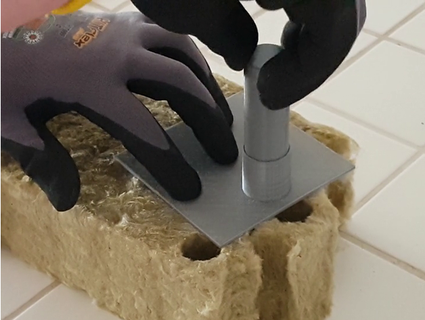 Rocha lã crescer plugue cortador veni vidi construir 3d print model - Mito3D