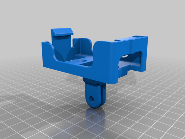 gopro distanza montare adattatore tobilerone 3D print model - Mito3D