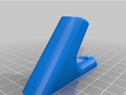 simple hanger without letters linuxx 3d print model - Mito3D
