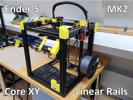 Ender 5 Ader xy linear Schienen mk2 boothyboothy 3d print model - Mito3D