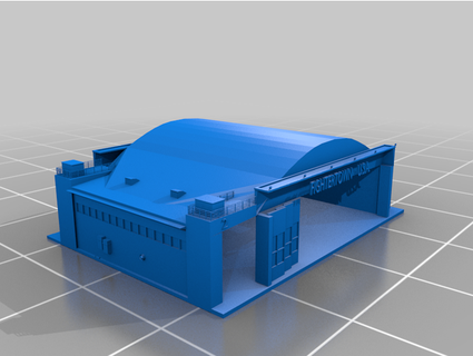ciudad combate Estados Unidos topgun hangar 2 adversario 3d print model - Mito3D