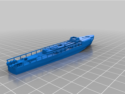 schnellboots e-boats s-100 s-38 resin captaincarrot 3d print model - Mito3D