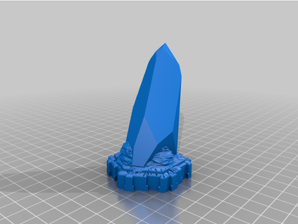 1 hex cristal terreno v1 robbdamangames 3d print model - Mito3D