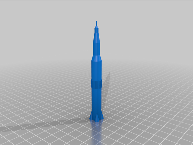 nasa saturn rocket family 1 1000 arctosspace 3D print model - Mito3D