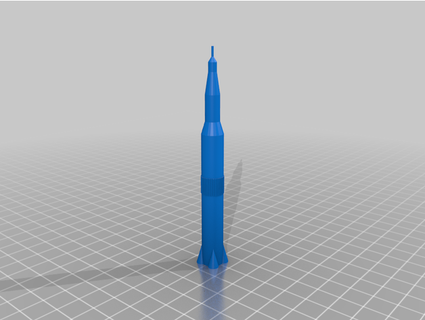 nasa saturn rocket family 1 1000 arctosspace 3d print model - Mito3D