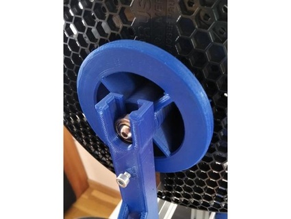 filament bobine titulaire soutien bart tech3d 3d print model - Mito3D