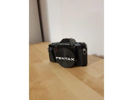 pentax k camera body cap logo deceneu10 3d print model - Mito3D