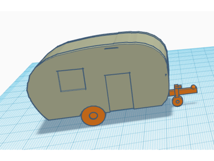 Reise Anhänger richardoferde 3d print model - Mito3D