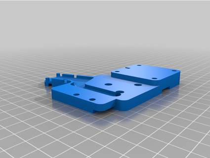 Ermete montare piatto remixare pouf 3d print model - Mito3D
