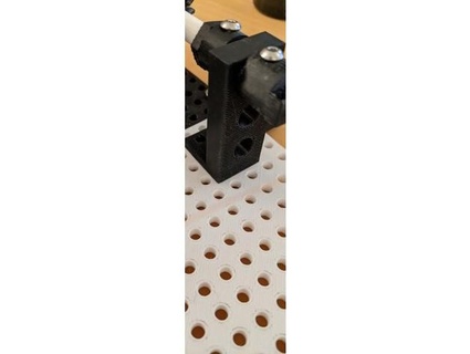 protoboard 3 hole shaft holder automationexploration 3d print model - Mito3D