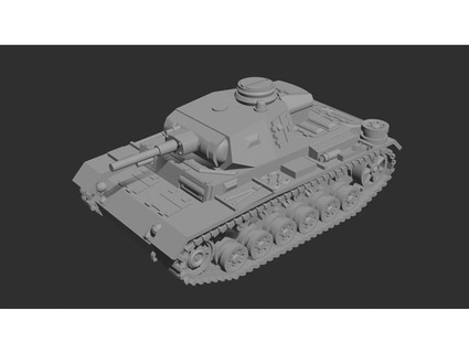 panzer iii h 1 56 scale finalnemesis 3d print model - Mito3D