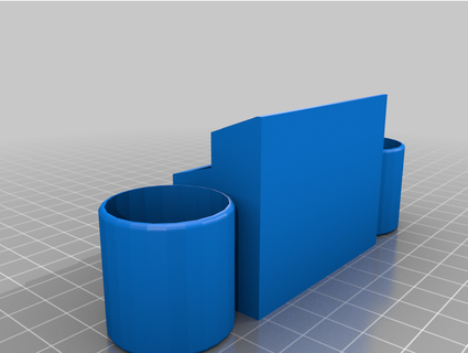 abgestuft Farbe Halter Unterstützung Lauravagu 3d print model - Mito3D
