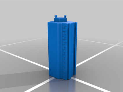 fortezza esadecimale pezzi tubo flessibile 3d print model - Mito3D