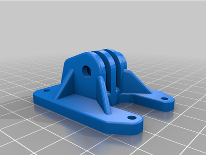 another phreakstyle go pro mount fsociety 3d print model - Mito3D