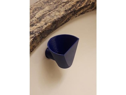 sink overflow fill funnel manomight  3d print model - Mito3D