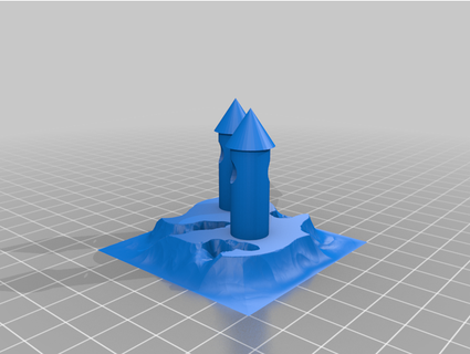 castle jonandai 3d print model - Mito3D