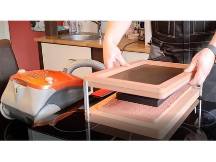 vacuum table roolaid 3d print model - Mito3D