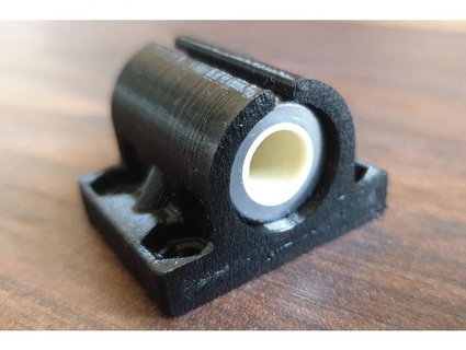 igus rjzm-01-08 rjum-01 8mm drylin polymer bearing holder mintonette 3d print model - Mito3D