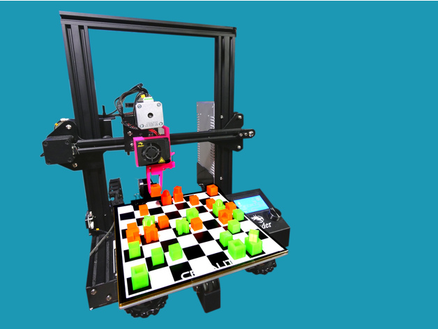3d imprimante échecs tué 3D print model - Mito3D