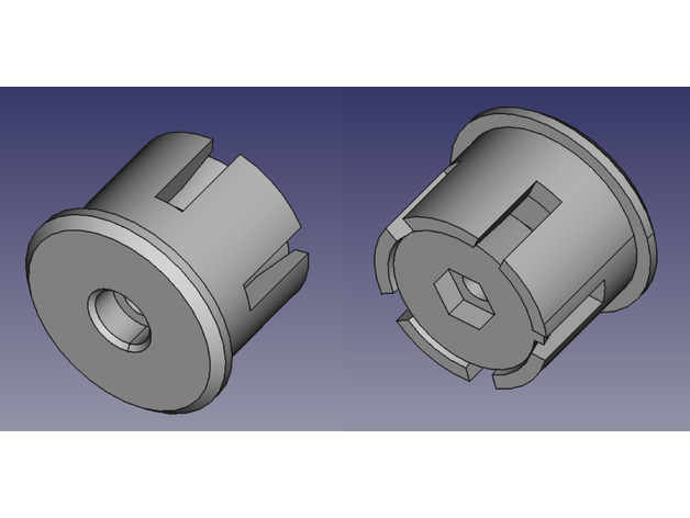 customizable secured handlebar plug mi ho 3D print model - Mito3D