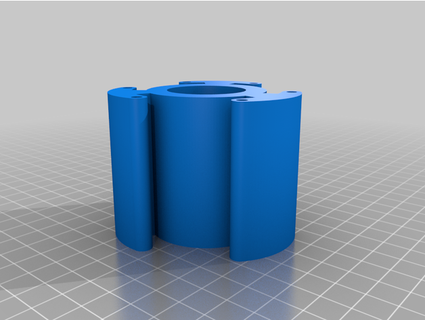 bobina filamento titolare supporto mandrk 3d print model - Mito3D