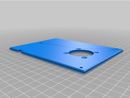 cover ender-3 offset fan mount agentblr 3d print model - Mito3D