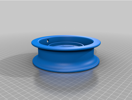 Stokke retaguarda roda alegação 3d print model - Mito3D