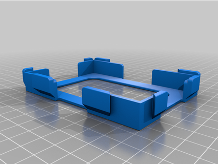 skip bo edificio mucchio titolare supporto siliconghost 3d print model - Mito3D