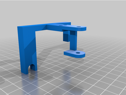 geeetech a20 cable cadena montar hotend der bahía 3d print model - Mito3D