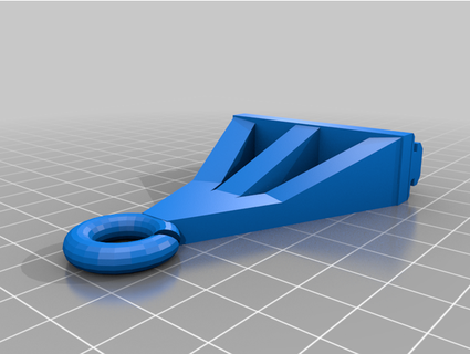 ender 3 direct conduire rail mount filament guider 3d print model - Mito3D