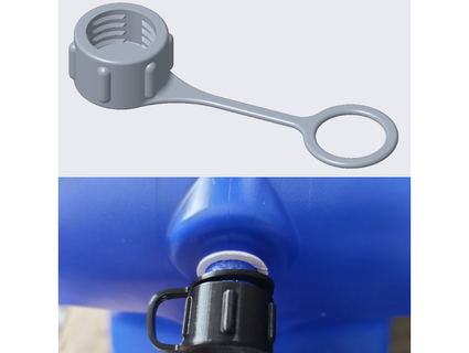 water jug air vent cap michaelbourque 3d print model - Mito3D