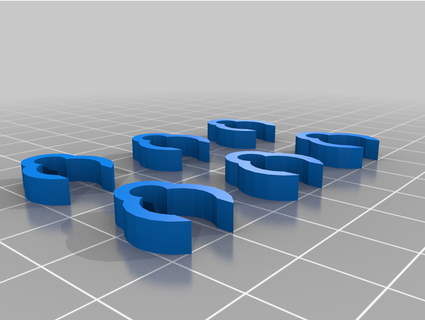 magnetico braccio cavo clip casrockies 3d print model - Mito3D
