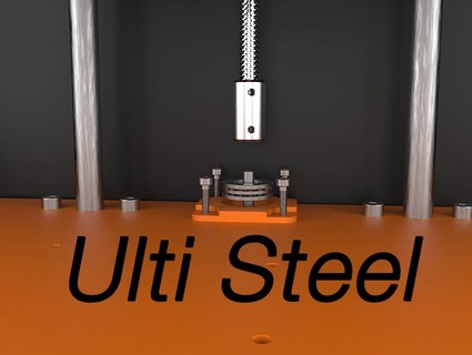 thrust bearing z-axis ulti steel ruvimkub 3d print model - Mito3D