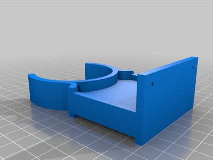 bullfrog spa headrest clip - raised level edge tub thompatterson 3d print model - Mito3D