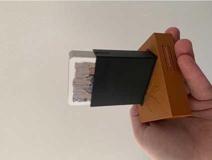 skull card deck box hskeletorus 3d print model - Mito3D