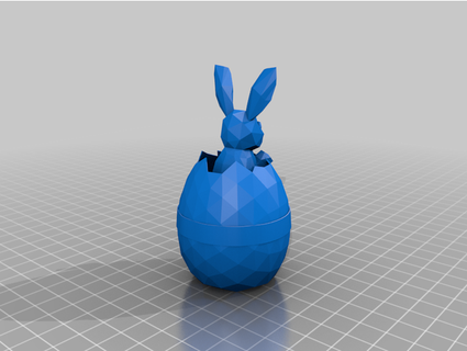yeniden düzenleme Paskalya tavşan ekaran50 sinsi 3d print model - Mito3D