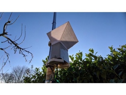 funnel extension rain gauge tipping bucket weather station makermeik 3d print model - Mito3D