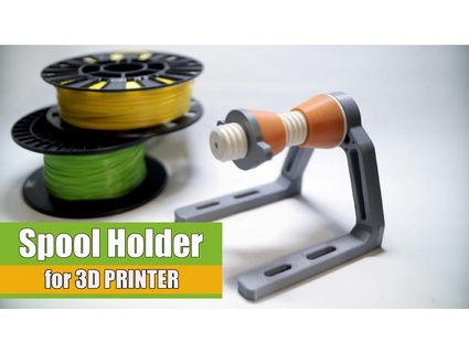 spool holder larkin michael 3d print model - Mito3D