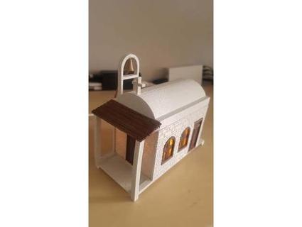 orthodox griechisch Kapelle st paisios evapa3dcosmos 3d print model - Mito3D