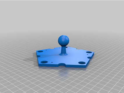 Schneeflocke montieren rgb Pixel Arzt 3d print model - Mito3D