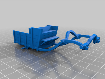 chlen carrinhos carrinho acessórios mestre poeira 3d print model - Mito3D