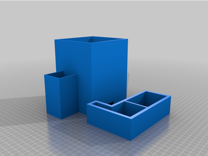 desk organizer neiderfamily 3d print model - Mito3D