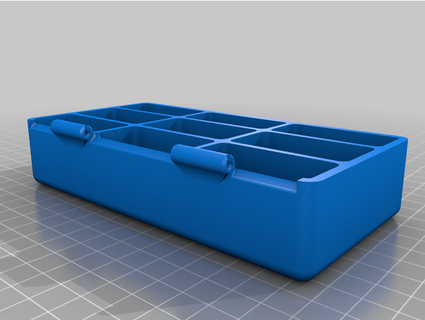 barrel hinge box yesmedp 3d print model - Mito3D