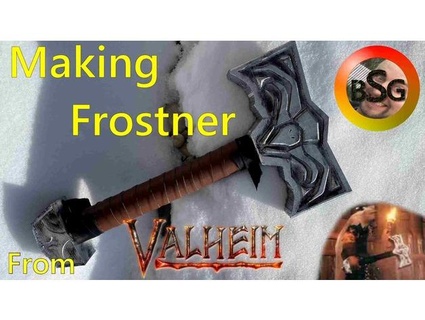 Froster Valheim jogador ferreiro 3d print model - Mito3D
